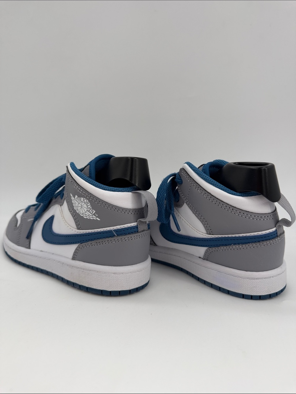 Air Jordan 1 Mid PS "Cement True Blue" (Style Code: DQ8424-014) Size 13.5 C - Picture 10 of 16
